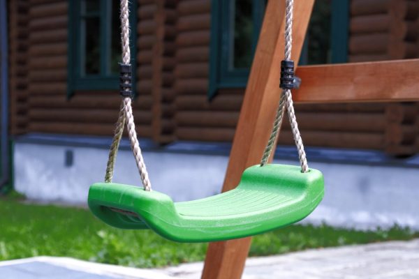Altalena verde per bambini e adulti My Plastic_edited